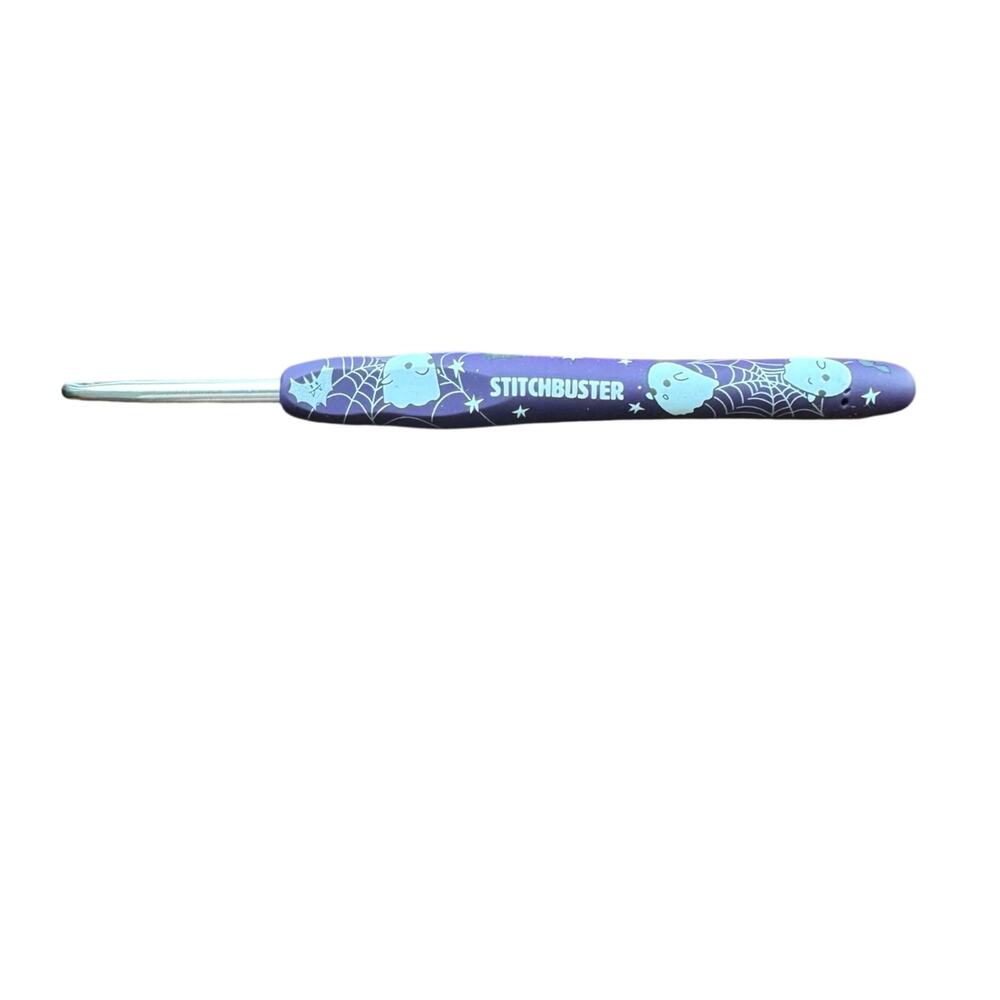 *Glow in the Dark* Woobles Snooky the Ghost Halloween Crochet Hook - Never Used